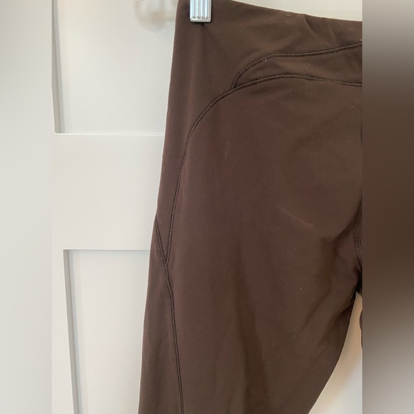 Brown Flare Leggings - Picture 3 of 7